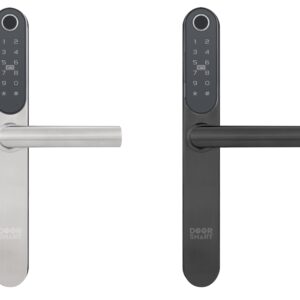 Smart Lock Door, Yala inteligentă din inox ptr uși din PVC, acces cu amprenta, card, cod PIN, TTlock App